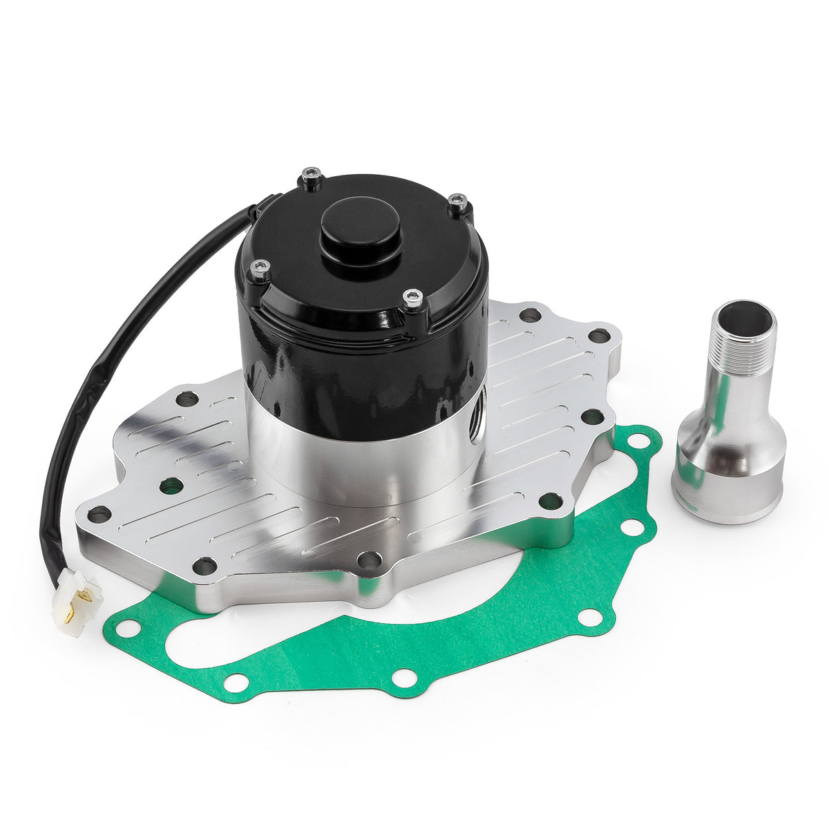 Ford 351C Cleveland 40+ Gpm Slimline Electric Water Pump Polished
