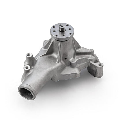 Chevy SBC 350 High Volume Aluminum Long Water Pump [Satin]