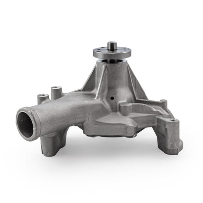 Chevy SBC 350 High Volume Aluminum Long Water Pump [Satin]