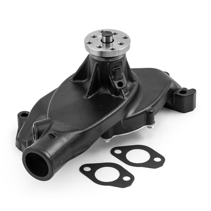 Chevy BBC 454 High Volume Aluminum Short Water Pump Black