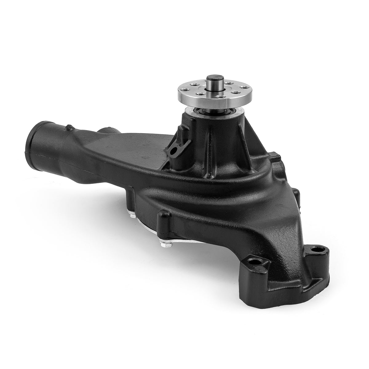 Chevy BBC 454 High Volume Aluminum Short Water Pump Black