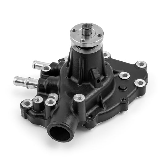 Ford SB 289 302 351 Windsor High Volume Aluminum Passenger Side Water Pump Black