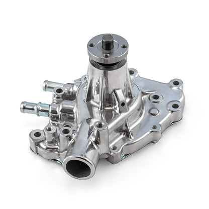 Ford SB 289 302 351 Windsor High Volume Aluminum Passenger Side Water Pump Polished