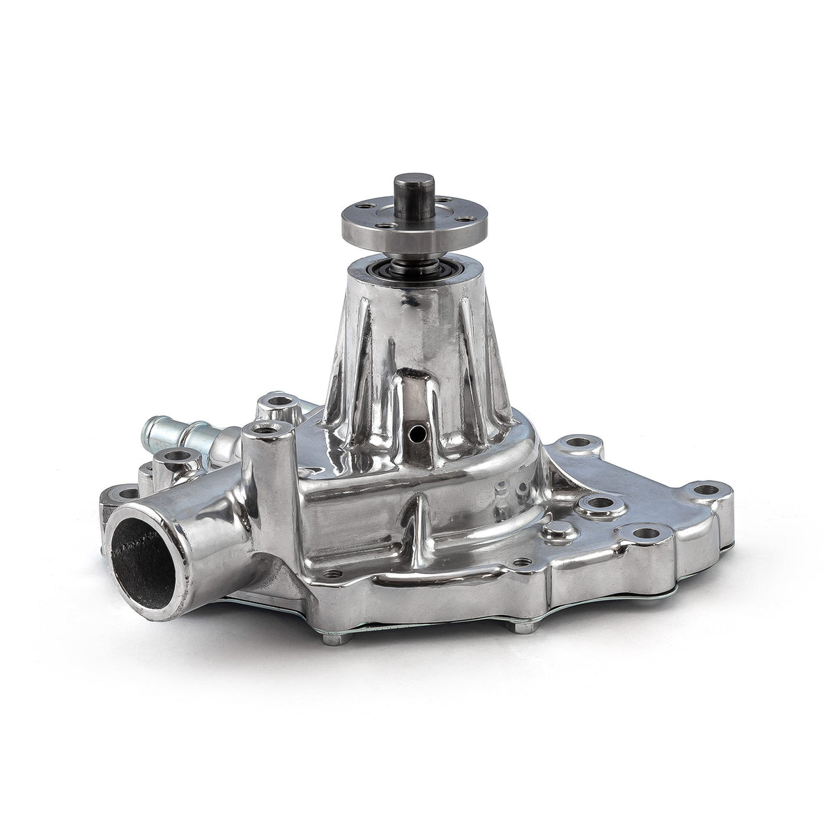Ford SB 289 302 351 Windsor High Volume Aluminum Passenger Side Water Pump Polished