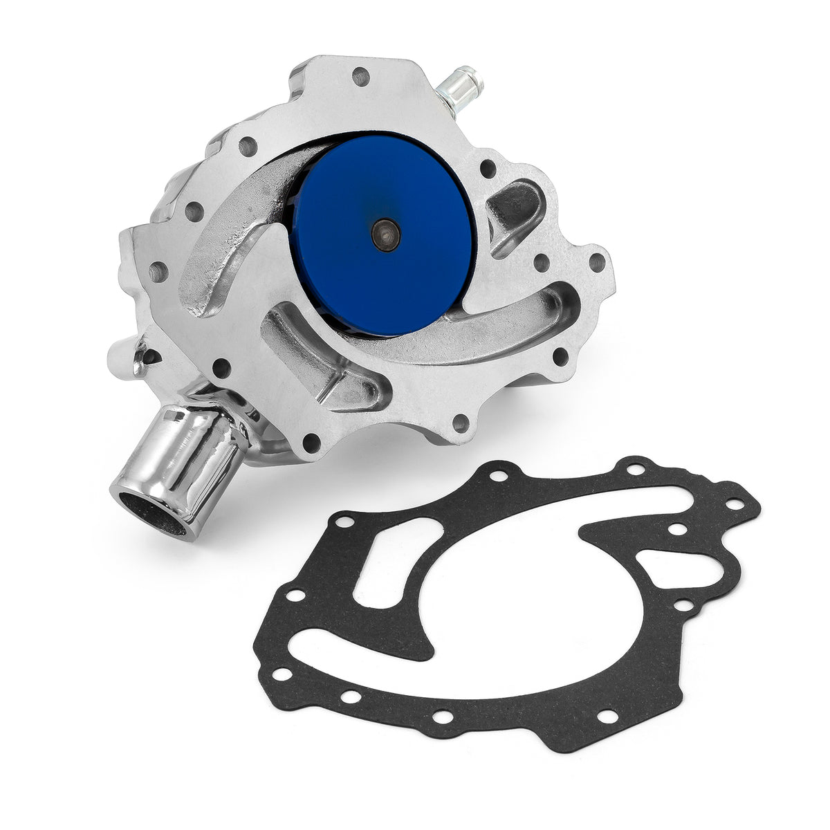 Ford 351C Cleveland High Volume Aluminum Water Pump Polished