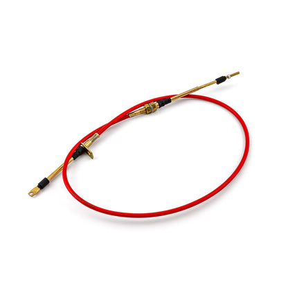 4 Ft. Length Shifter Cable Eyelet Threaded Morse Style - Suits B&M