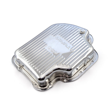 Turbo TH400 Deep Transmission Oil Pan Chrome