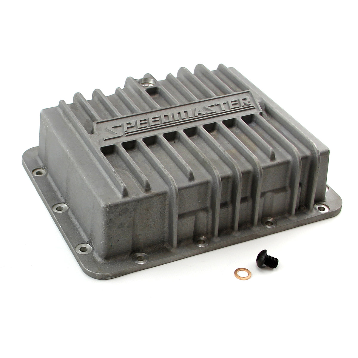 GM Powerglide Deep Cast Aluminum Transmission Oil Pan Natural