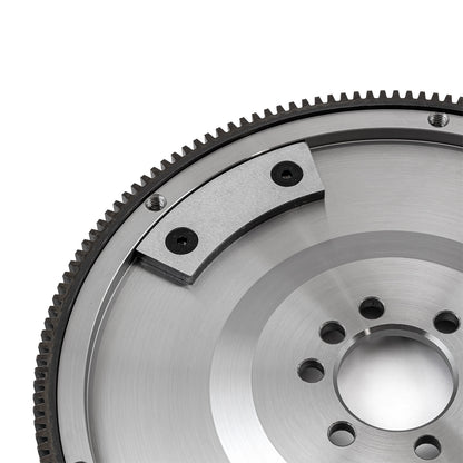 Chevy SBC 350 Late 1Pc Rms 153 Tooth 10" Std Bal. Billet Steel SFI Flywheel
