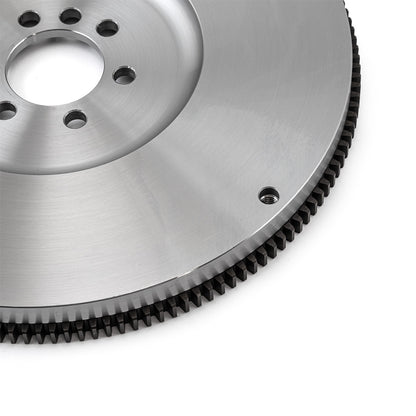 Chevy SBC 350 Late 1Pc Rms 153 Tooth 10" Std Bal. Billet Steel SFI Flywheel