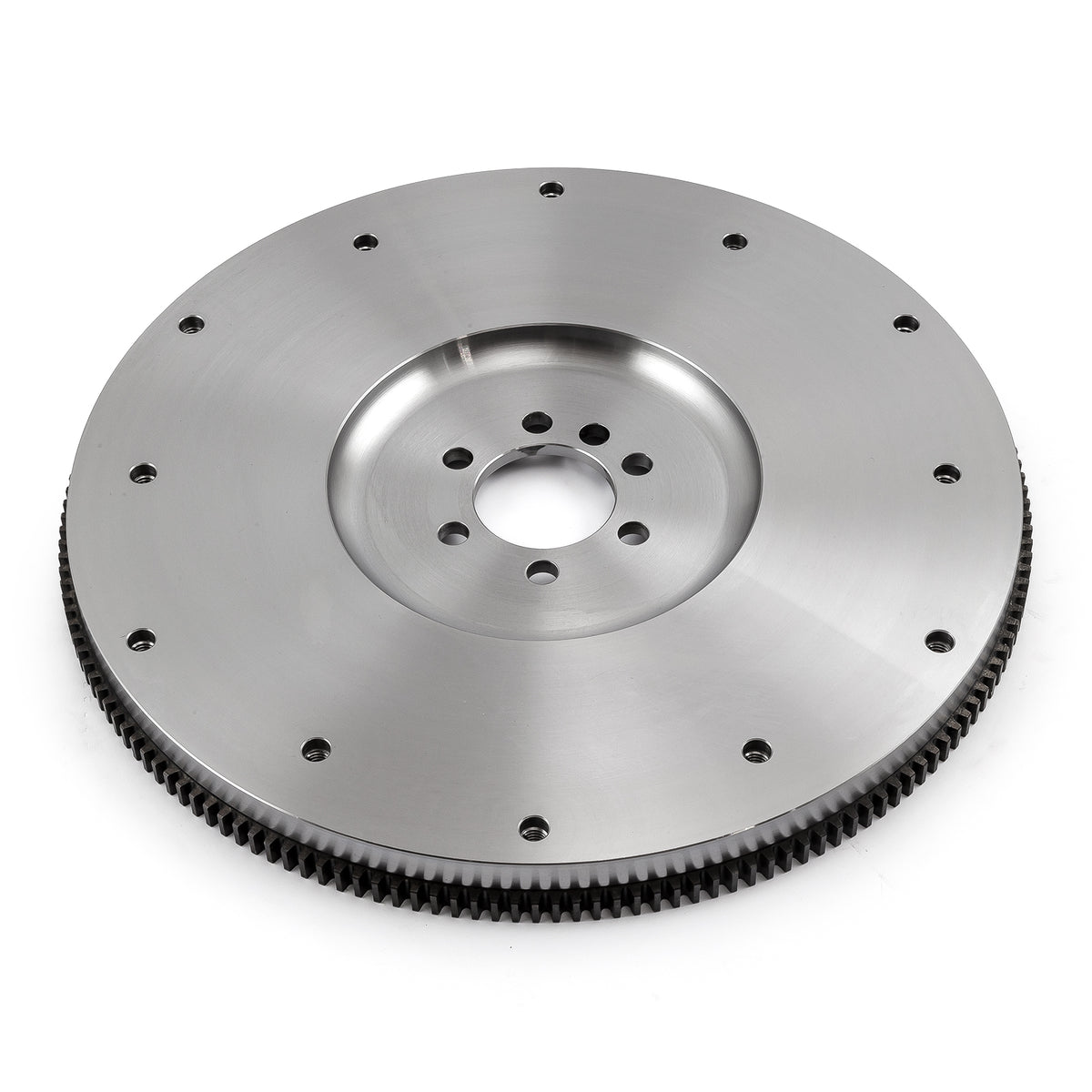 Chevy SBC 350 Late 1Pc Rms 168 Tooth 11" Std Bal. Billet Steel SFI Flywheel