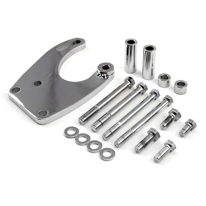 Ford SB 289 302 Windsor Power Steering Bracket Kit Chrome