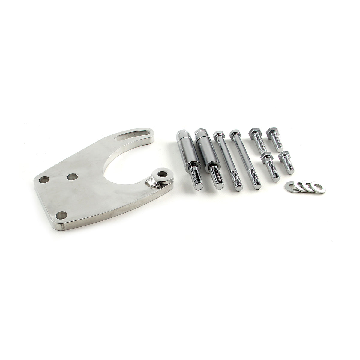 Ford SB 289 302 Windsor Power Steering Bracket Kit Chrome