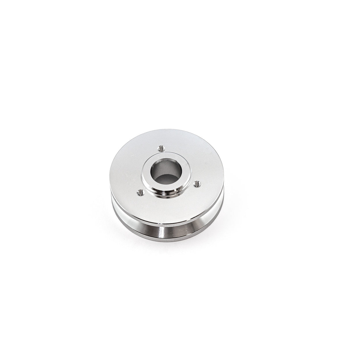 Universal Chevy Ford Single Groove Aluminum Alternator Pulley Polished