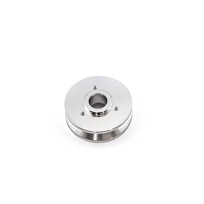 Universal Chevy Ford Single Groove Aluminum Alternator Pulley Polished