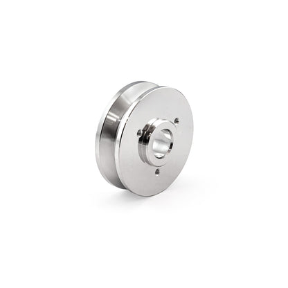 Universal Chevy Ford Single Groove Aluminum Alternator Pulley Polished
