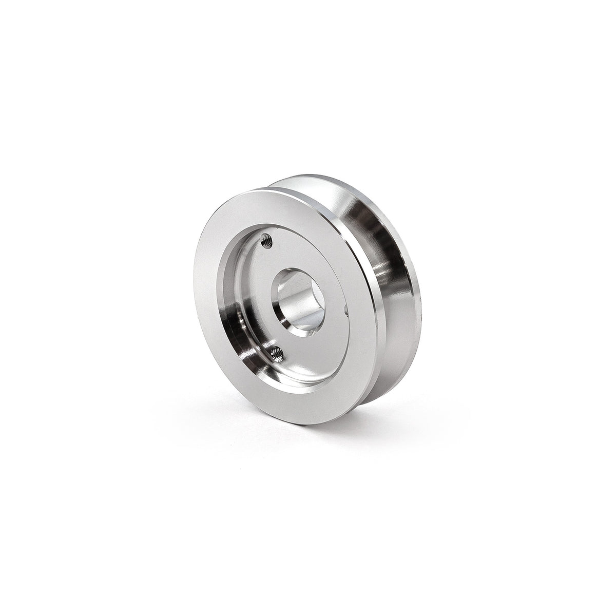 Universal Chevy Ford Single Groove Aluminum Alternator Pulley Polished