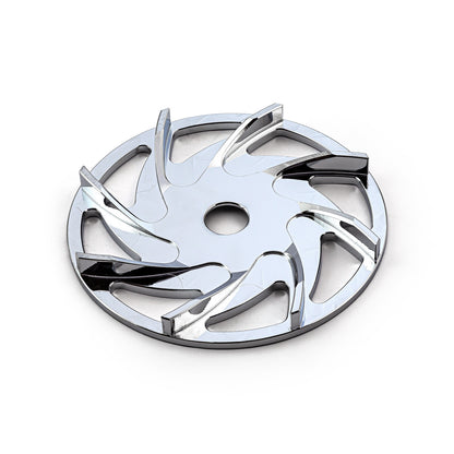 Chevy Ford Six Groove Serpentine Billet Alternator Pulley & Fan Kit [Natural]
