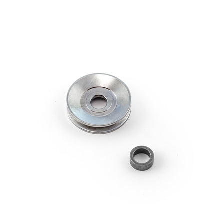 Universal Chrome Single Groove V-Belt Alternator Pulley