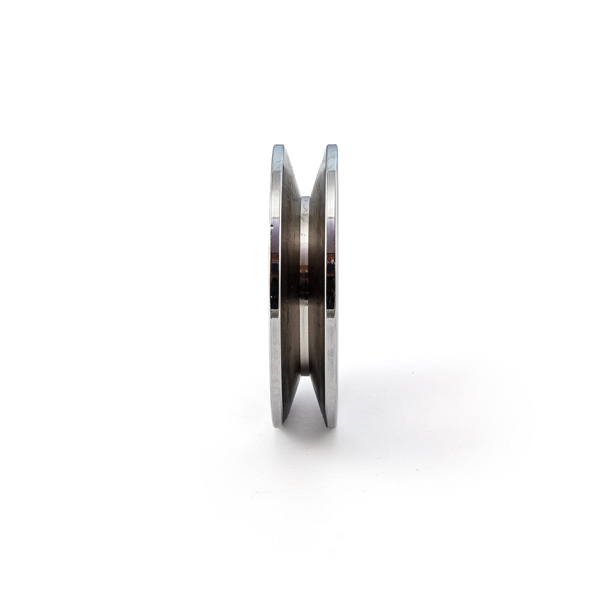 Universal Chrome Single Groove V-Belt Alternator Pulley