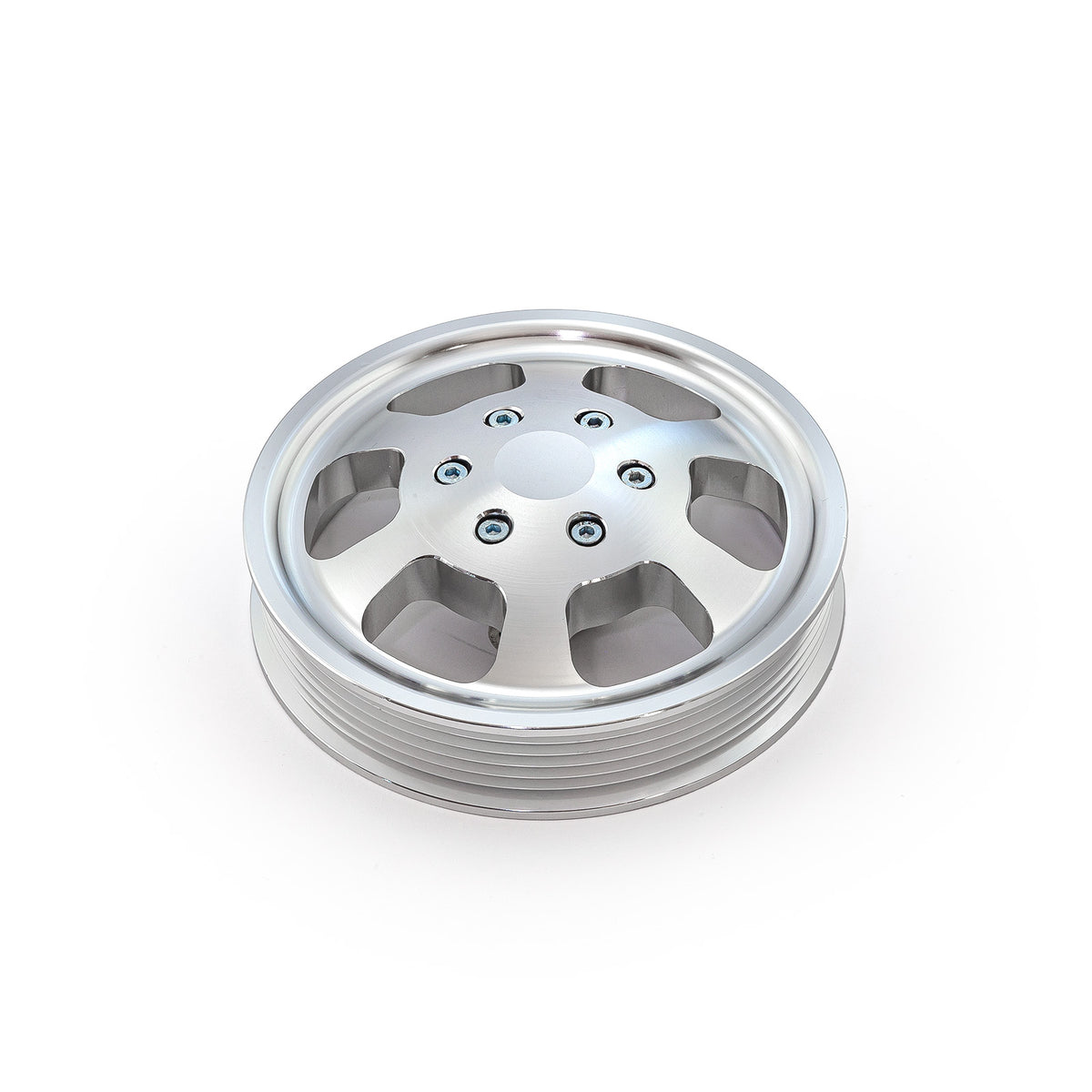 Chevy GM Type 2 Aluminum Serpentine Power Steering Pulley