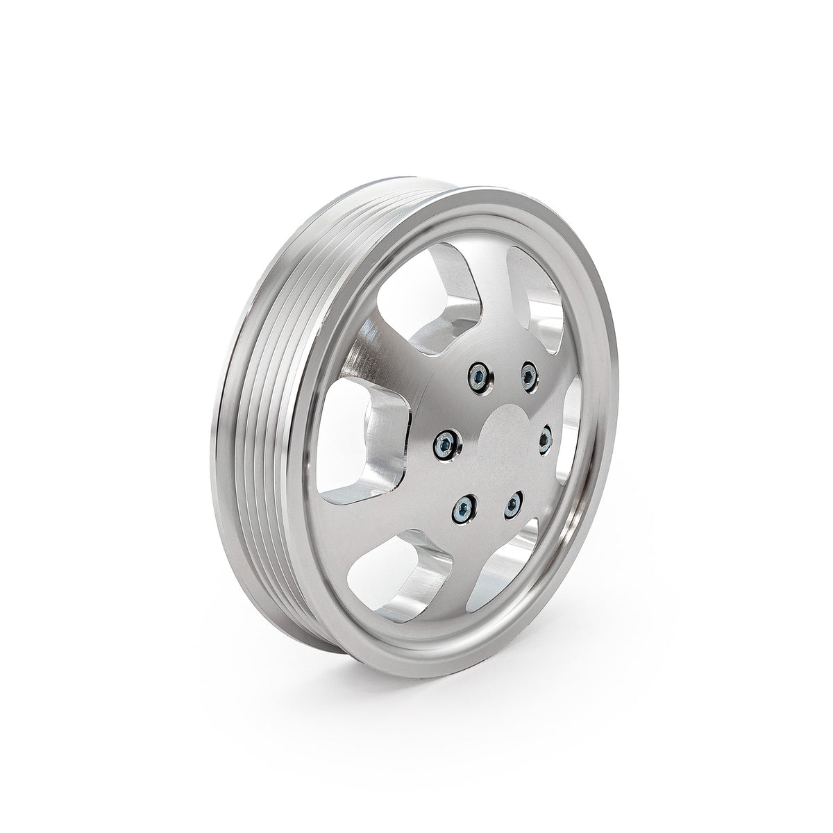 Chevy GM Type 2 Aluminum Serpentine Power Steering Pulley
