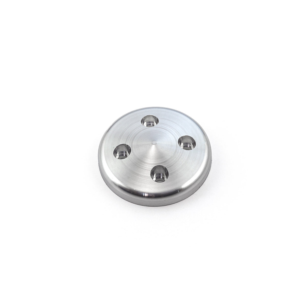 Chevy SBC 350 Short Water Pump Machine Billet  Cover [Satin]