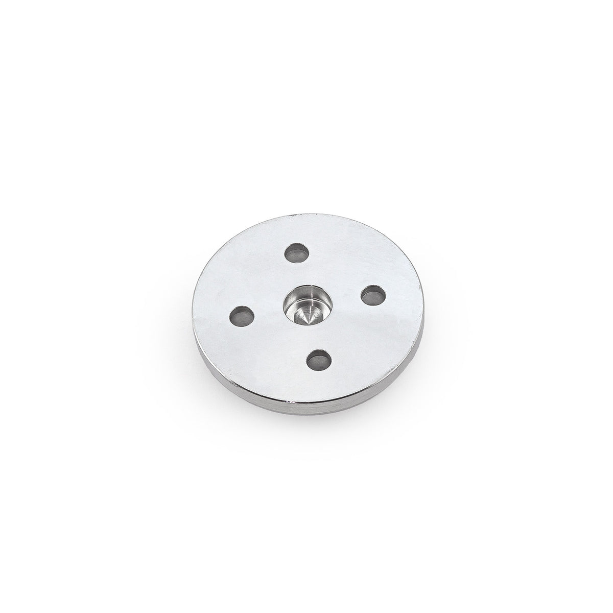 Chevy SBC 350 Short Water Pump Machine Billet  Cover [Satin]
