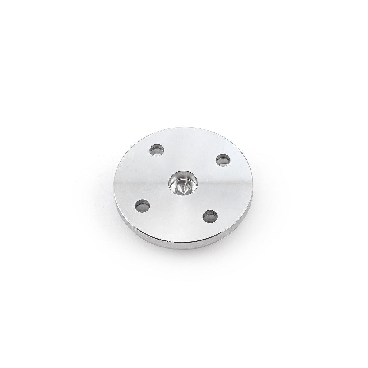 Chevy SBC 350 Long Water Pump Machine Billet Cover [Satin]