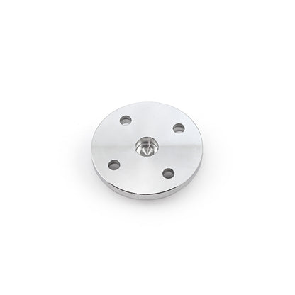 Chevy SBC 350 Long Water Pump Machine Billet Cover [Satin]