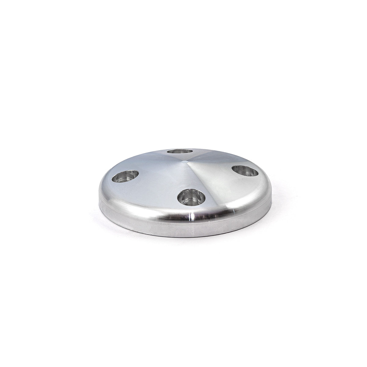 Chevy SBC 350 Long Water Pump Machine Billet Cover [Satin]