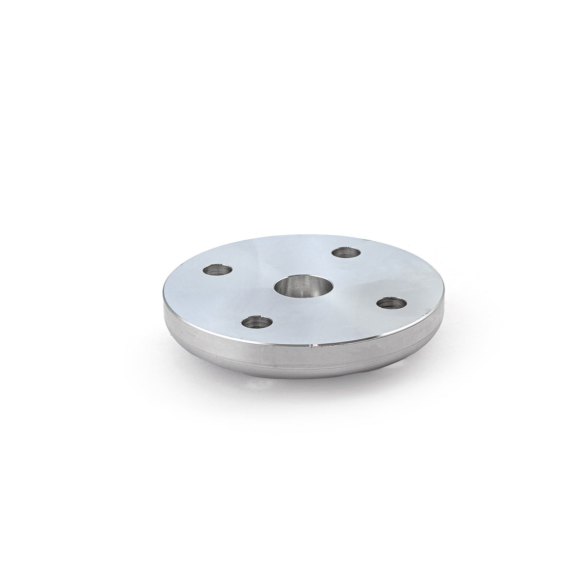 Chevy SBC 350 Long Water Pump Machine Billet Cover [Satin]