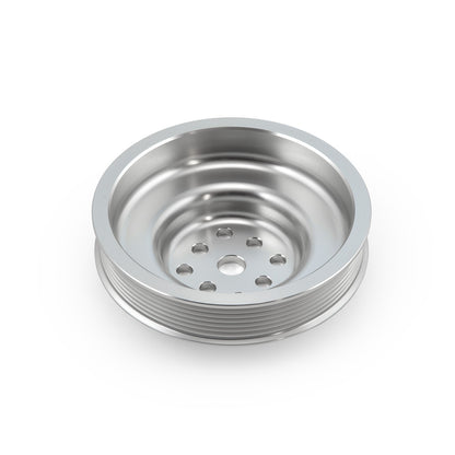 Chevy SBC Billet Aluminum Short Water Pump SWP Serpentine Pulley