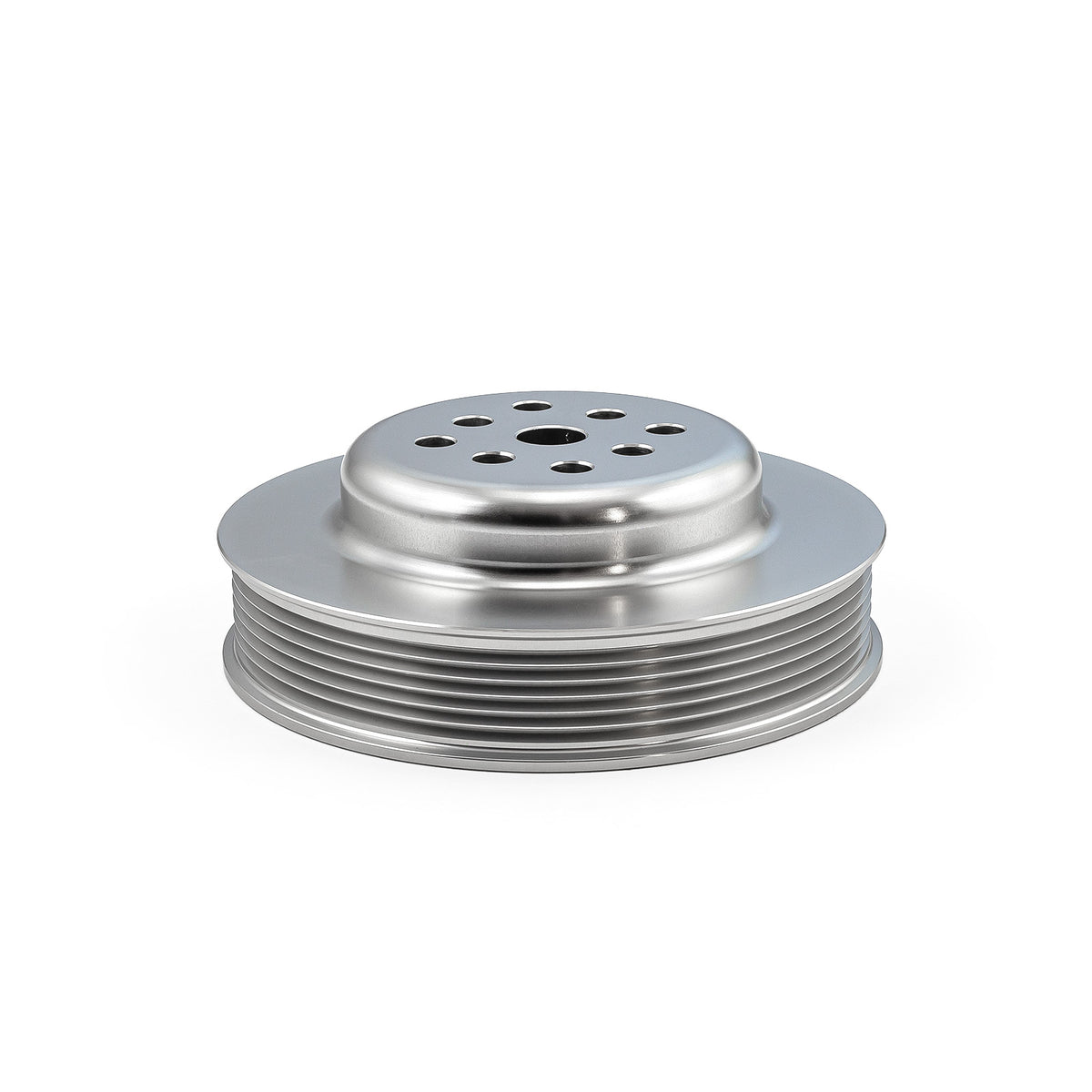 Chevy SBC Billet Aluminum Short Water Pump SWP Serpentine Pulley
