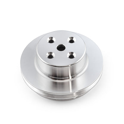 Chevy BBC 454 Billet Aluminum Long Water Pump LWP 2 Groove Pulley
