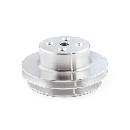 Chevy BBC 454 Billet Aluminum Long Water Pump LWP 2 Groove Pulley