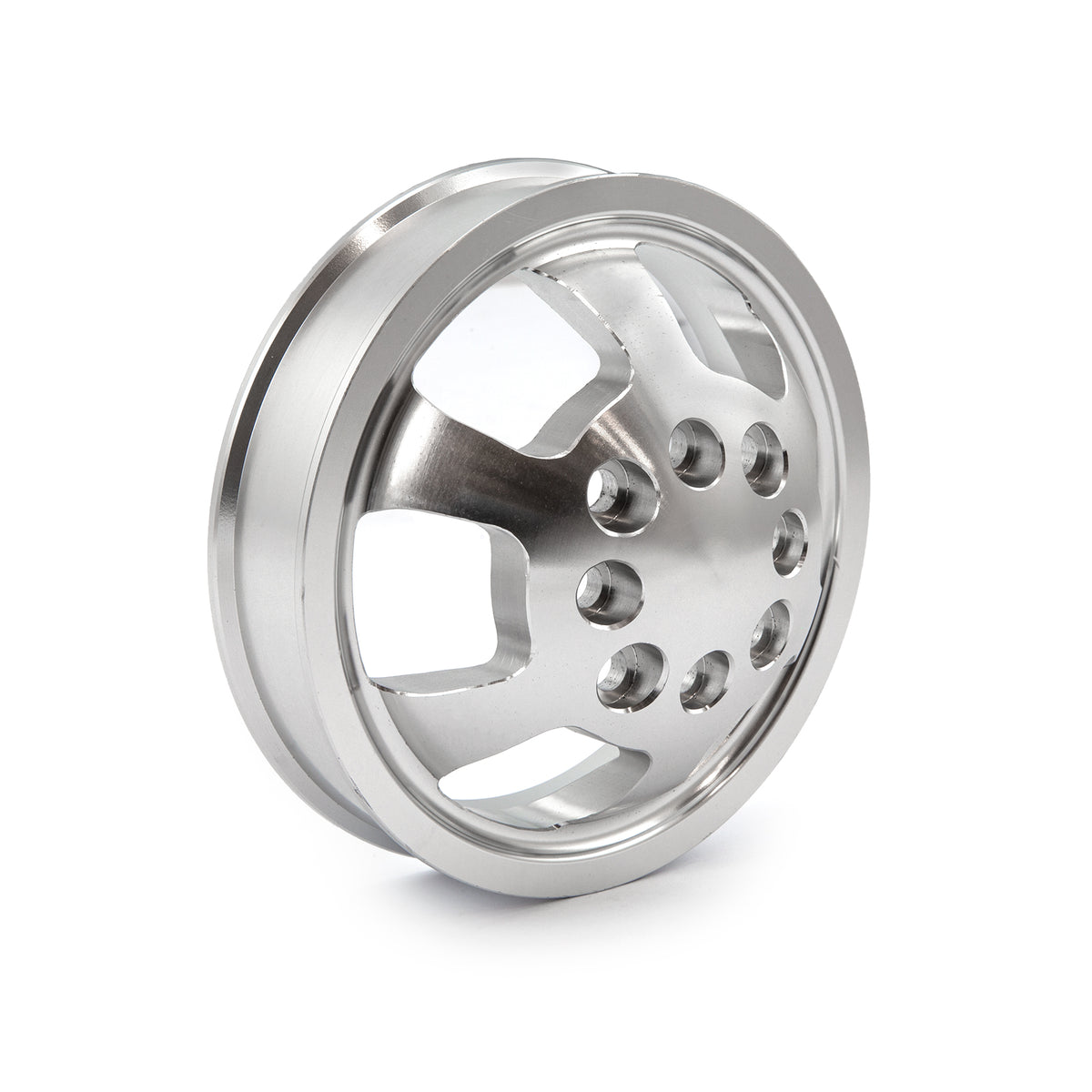 Ford SB 289 302 351W 351C Serpentine Billet Aluminum Water Pump Pulley
