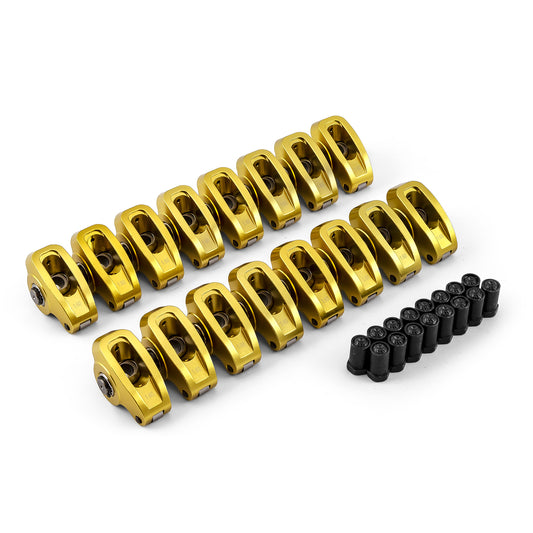 Ford SB 289 302 351 Windsor 1.6 7/16" Aluminum Roller Rocker Arm Set