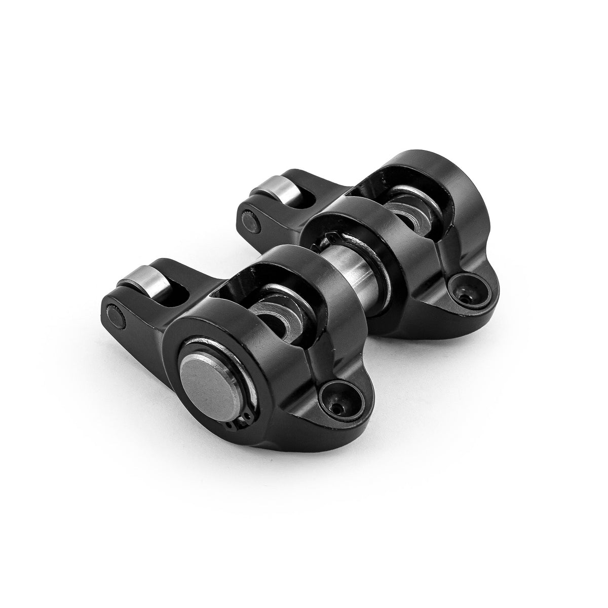 Chevy GM LS1 LS2 LS6 1.7 Ratio Aluminum Pedestal Mount Roller Rocker Arm Set Black