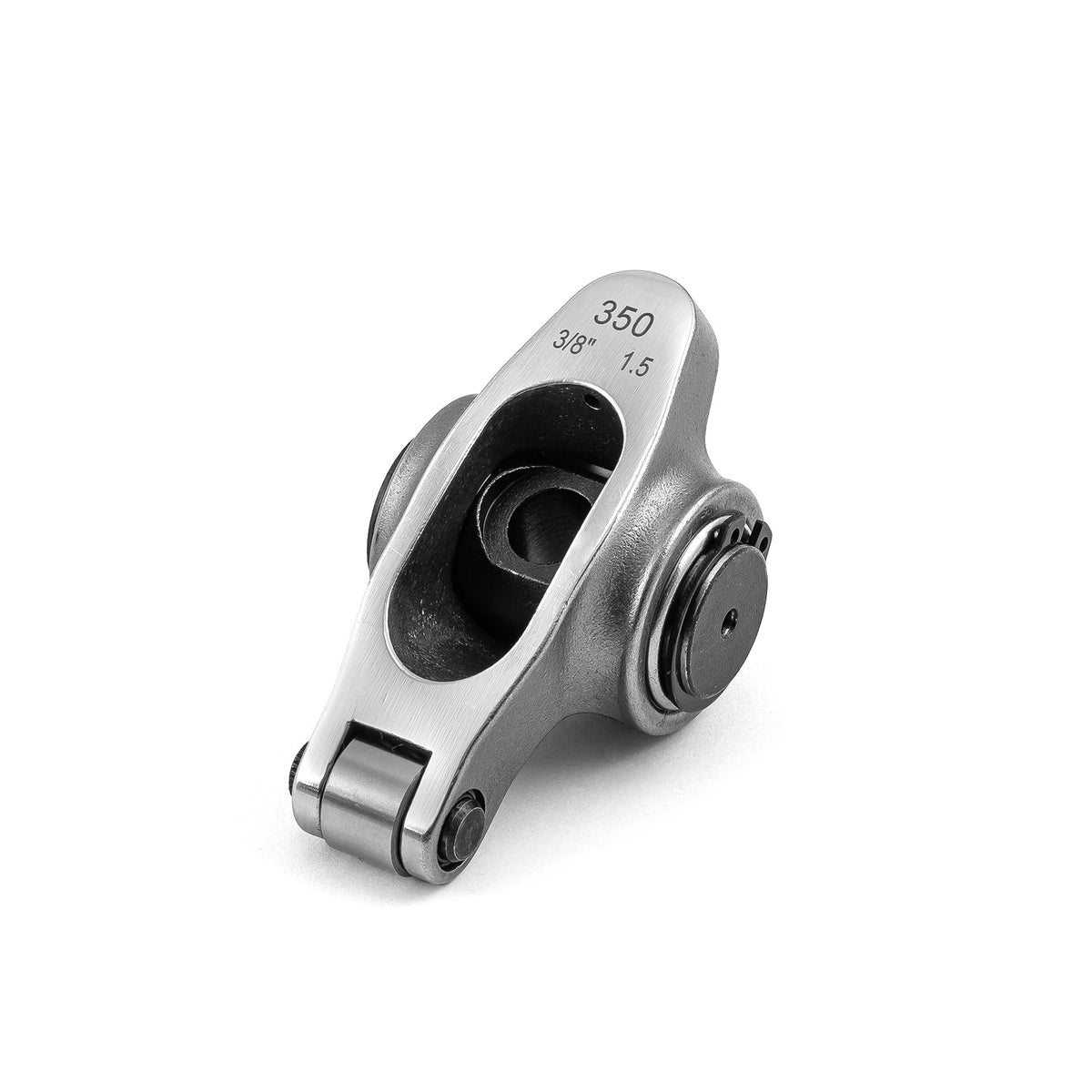 Chevy SBC 350 1.5 Ratio 3/8" Stainless Steel Roller Rocker Arm Set