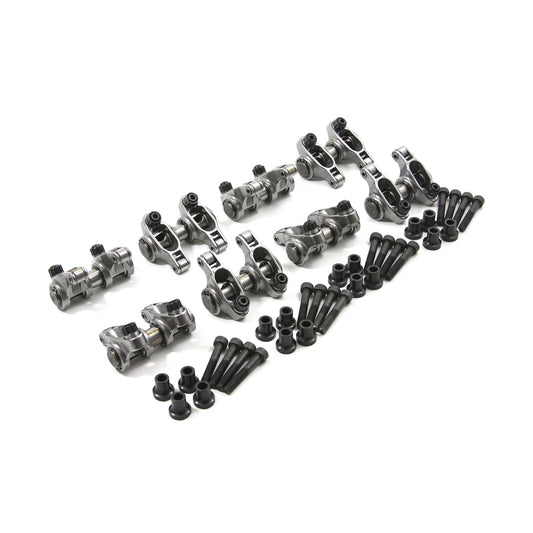 Chevy GM LS1 LS2 LS6 1.9 Ratio Adjustable Stainless Steel Roller Rocker Arm Set