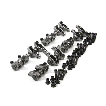Chevy GM LS1 LS2 LS6 1.7 Ratio Adjustable Stainless Steel Roller Rocker Arm Set