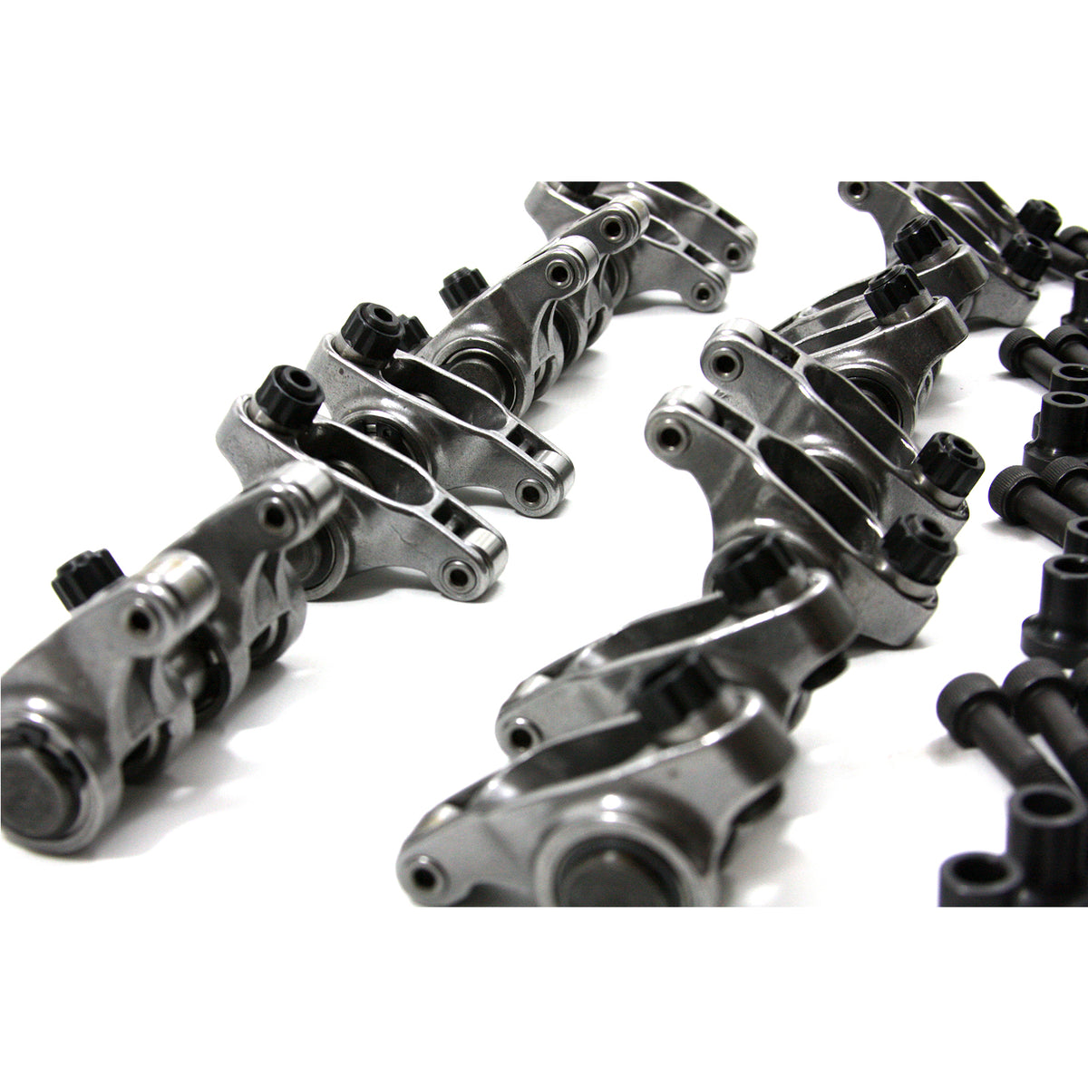Chevy GM LS1 LS2 LS6 1.9 Ratio Adjustable Stainless Steel Roller Rocker Arm Set