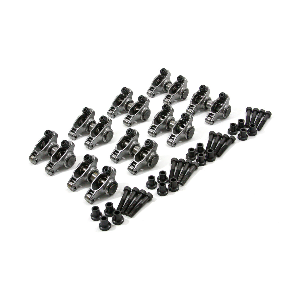 Chevy GM LS1 LS2 LS6 1.7 Ratio Adjustable Stainless Steel Roller Rocker Arm Set