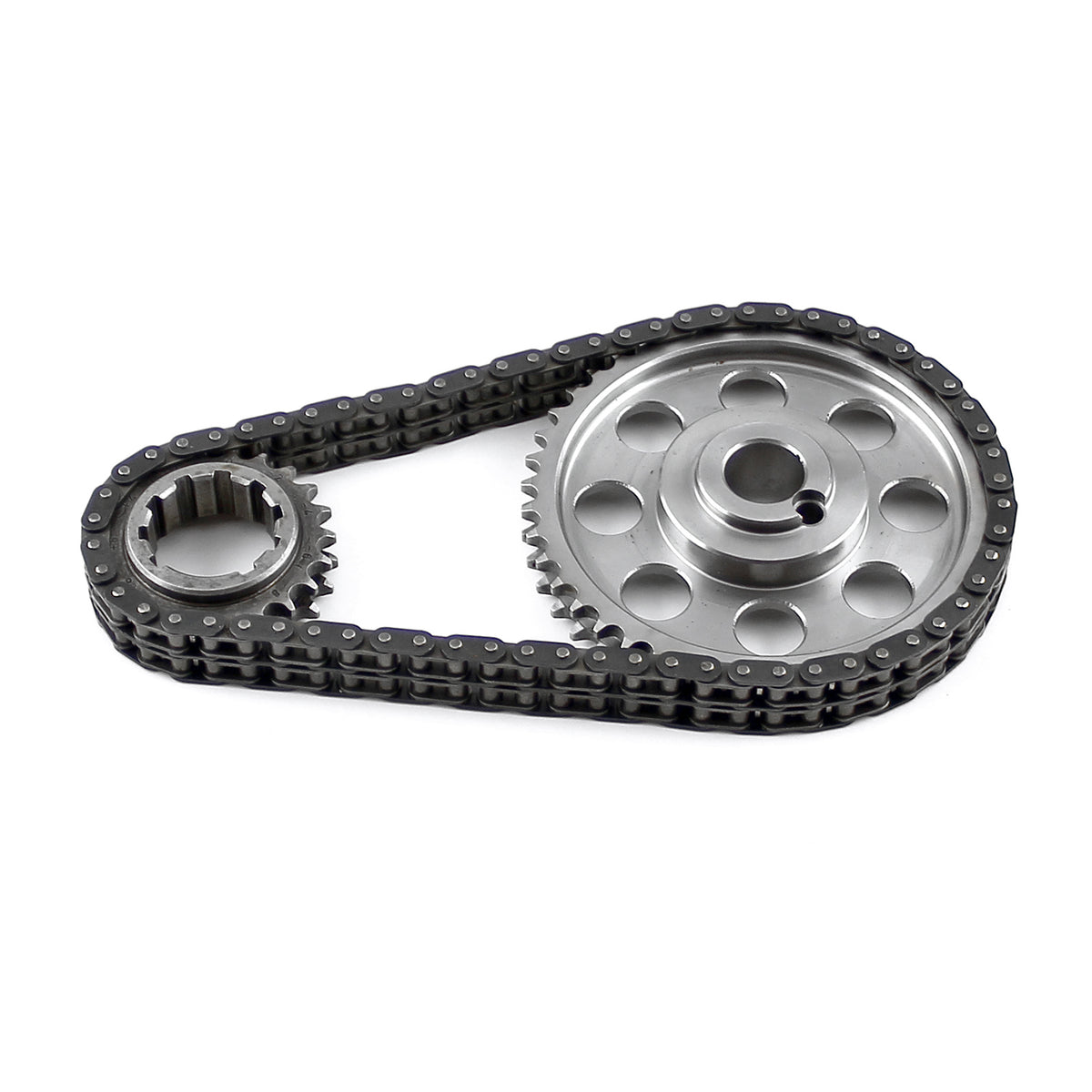 Ford 429 460 Double Roller 9 Keyway Billet Steel Timing Chain Kit (Brs/Brg)