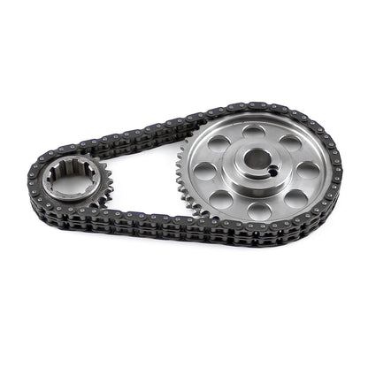 Ford 429 460 Double Roller 9 Keyway Billet Steel Timing Chain Kit (Brs/Brg)