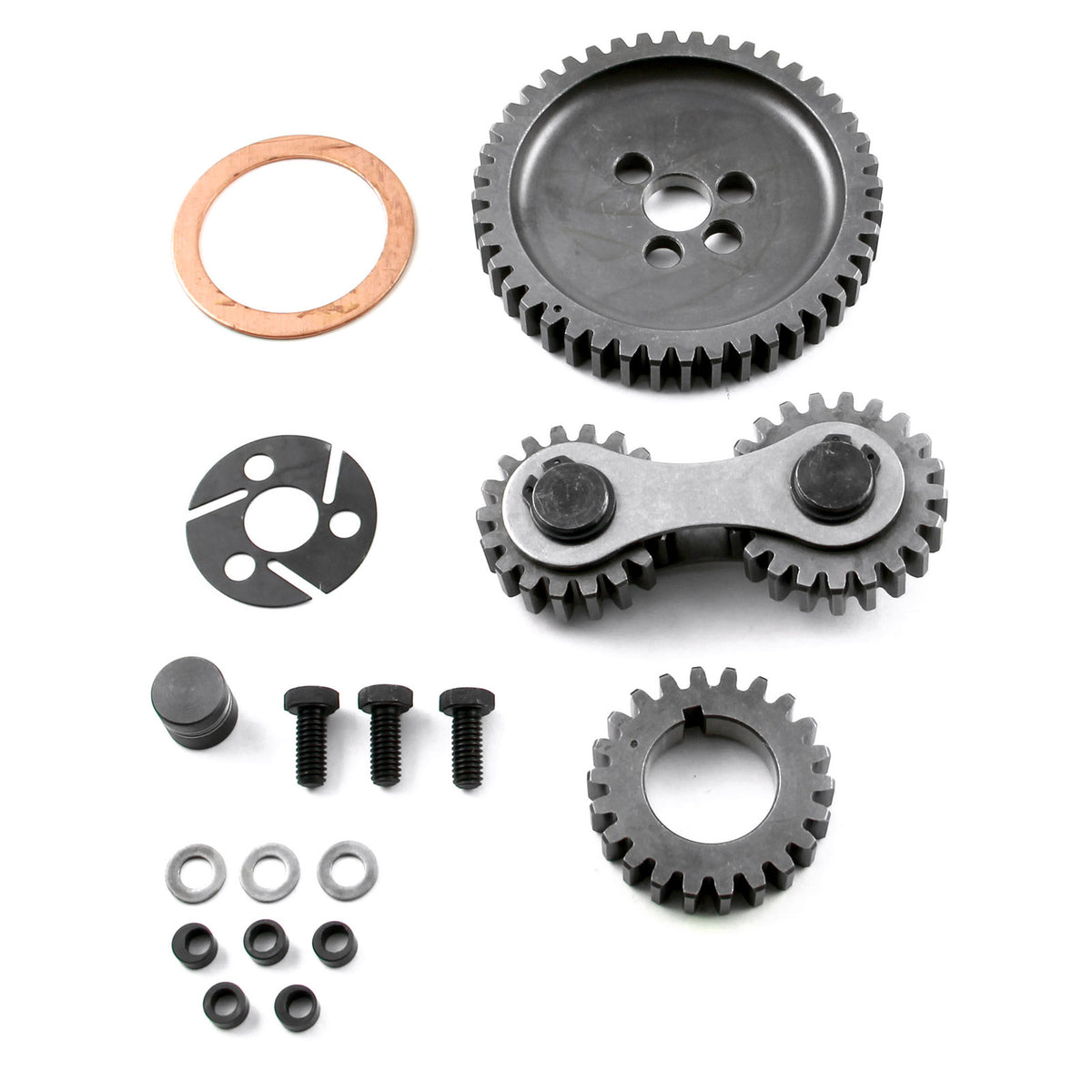 Chevy SBC 350 Dual Idler Noisey Timing Gear Drive Set