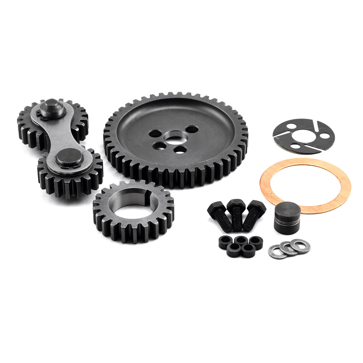Chevy SBC 350 Dual Idler Noisey Timing Gear Drive Set