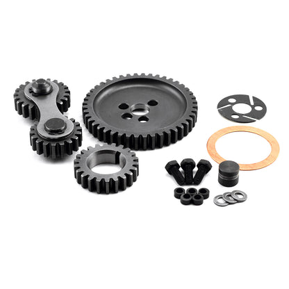 Chevy SBC 350 Dual Idler Noisey Timing Gear Drive Set