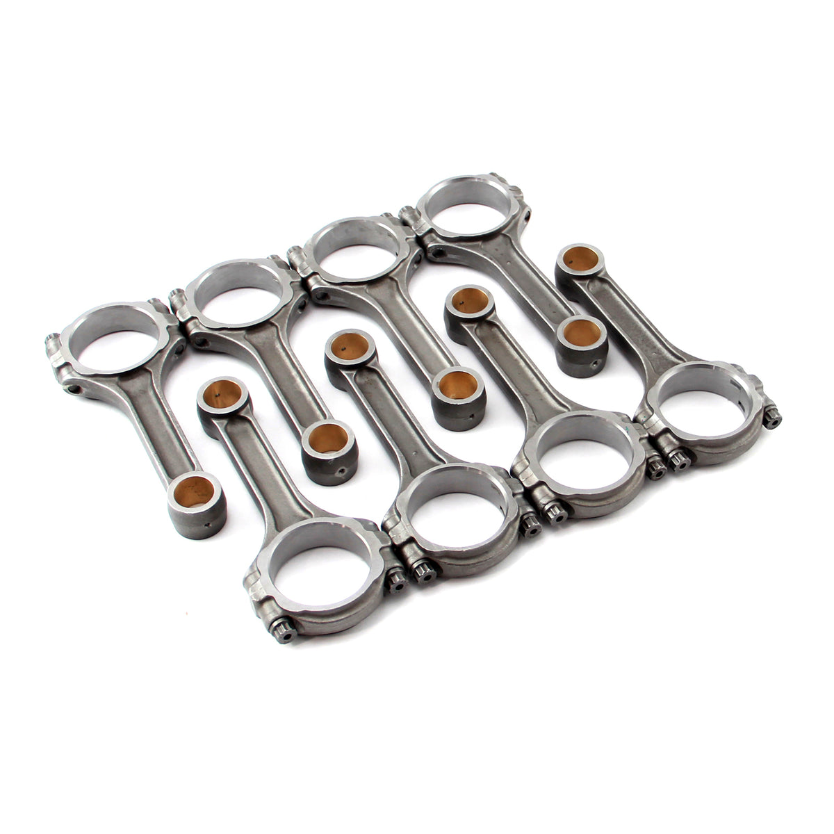 I Beam 5.700" 2.100" .927" Bronze Bush 5140 Connecting Rods Suits: Chevy SBC 350